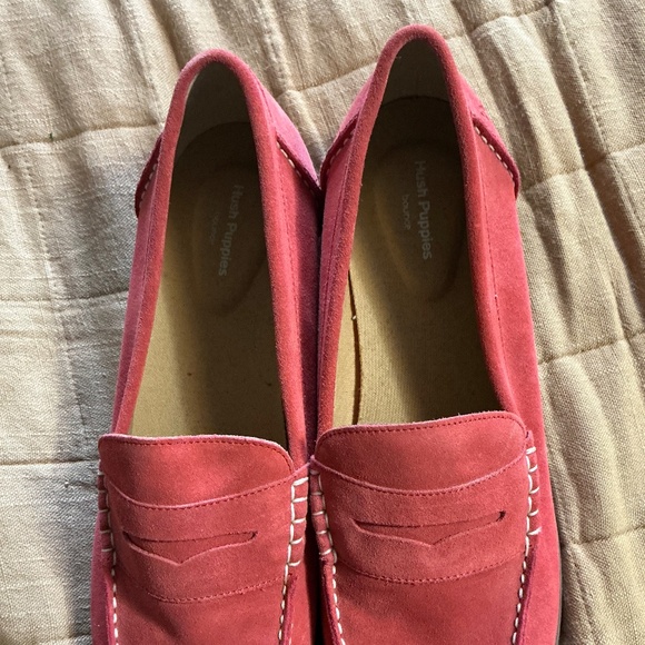 Hush puppies loafers shoes suede size 12 m - Picture 2 of 6